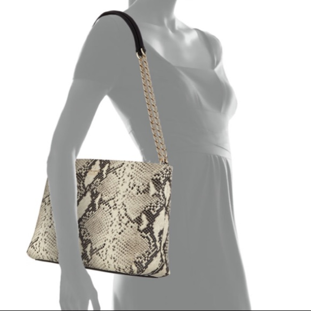 Kate spade Emerson snake lorie leather shoulder - Picture 4 of 4